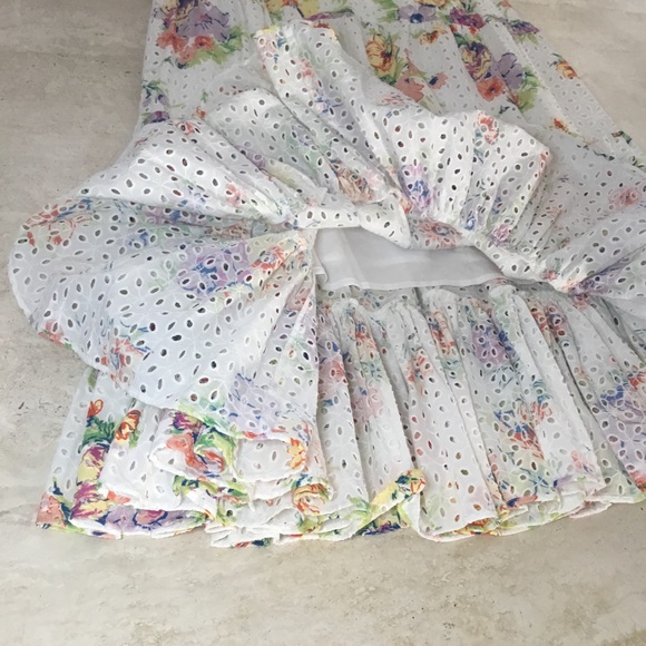 WAYF Timber Tiered Buster Midi Floral Dress - Size Small - Picture 10 of 12